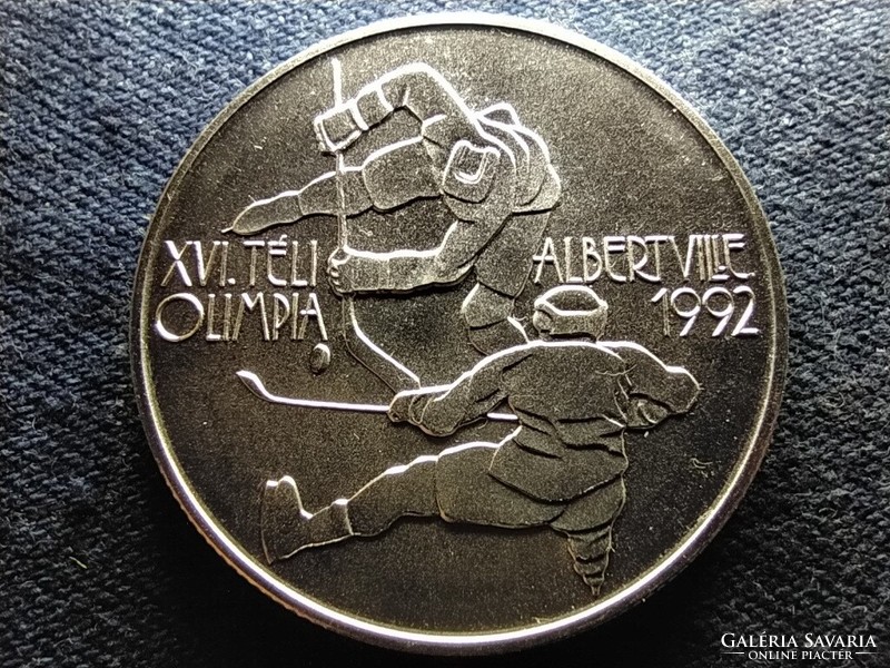 XVI. Téli olimpia - Albertville .900 ezüst 500 Forint 1989 BP BU (id48760)