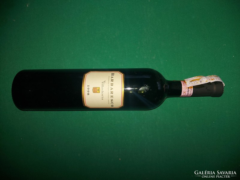 Barbaresco Villadoria évjárat 1998  0.7 l  Premium olasz bor DOCG