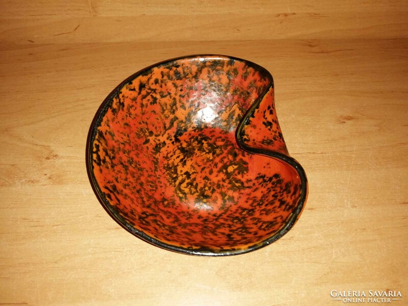 Tófej artisan ceramic ashtray - 15*13 cm (21/d)