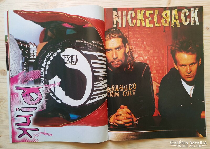 Bravo magazin 02/9/25 Linkin Park Shakira Hooligans Heaven St 7 Gorillaz Pink Nickelback Limp Bizkit