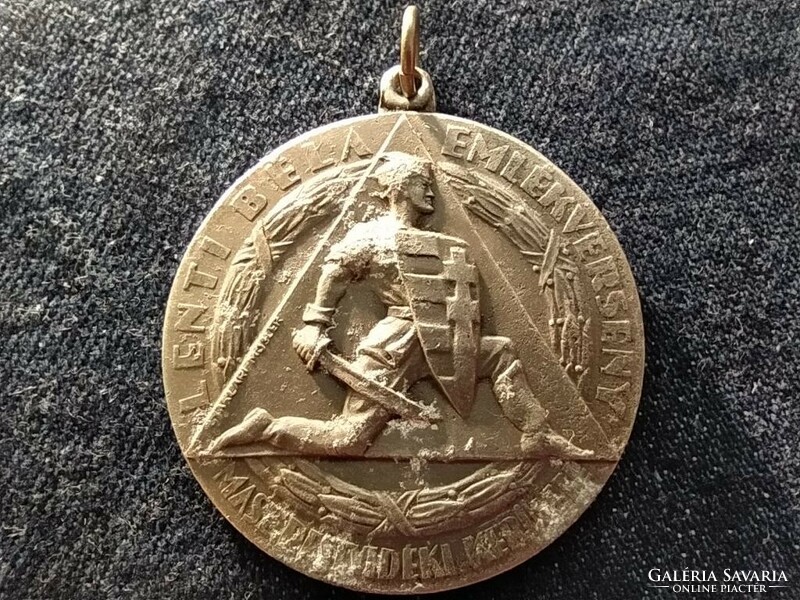 Béla Lenti memorial competition one-sided pendant (id79257)