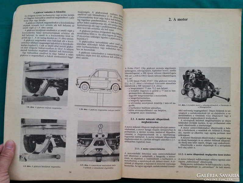 Z. Klimecki, j. Zembowicz: polski fiat 126p - technical book - repair manual