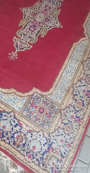 Iranian kirman hand-knotted carpet is negotiable