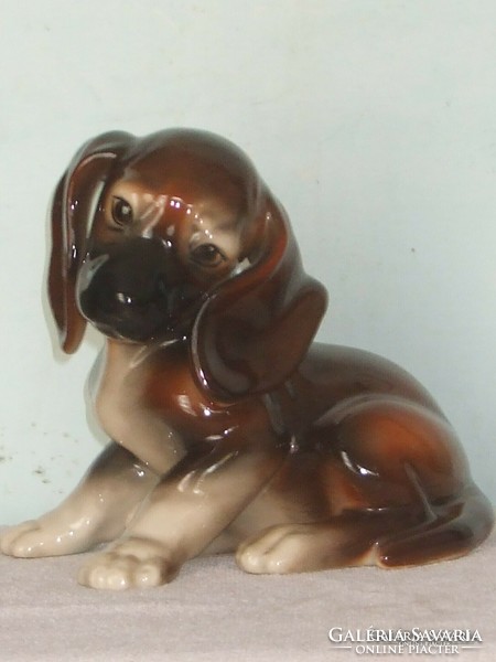 Rare ceramic dachshund dog