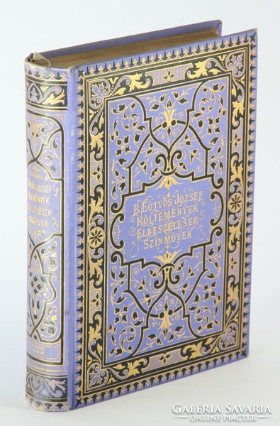 József Báró eötvös - poems - 1894 - in a beautiful richly gilded binding!!