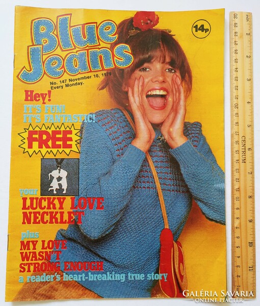 Blue jeans magazine 79/11/10 sparks poster dooleys thereza bazar