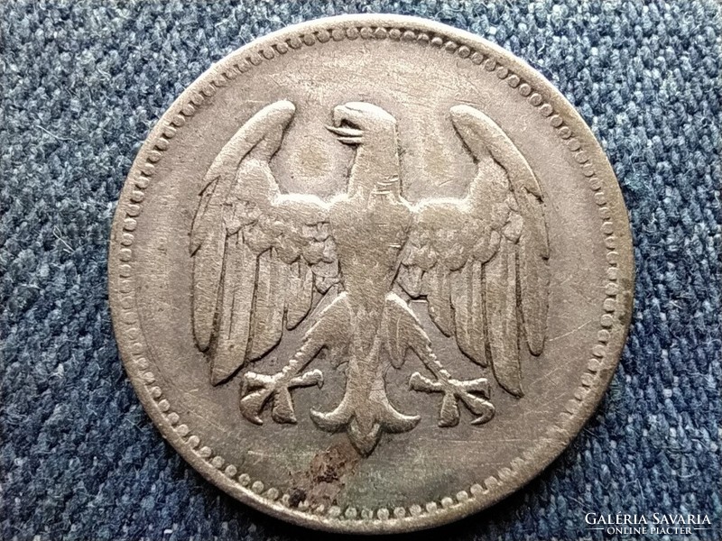 Germany Weimar Republic (1919-1933) .500 Silver 1 brand 1924 a (id21060)