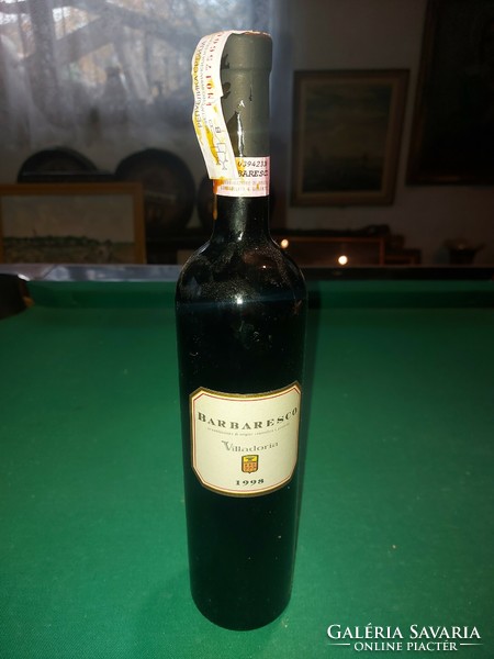 Barbaresco villadoria vintage 1998 0.7 L premium Italian wine docg