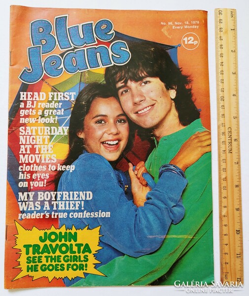 Blue Jeans magazin 78/11/18 John Travolta Embassy Club Bonnie Tyler