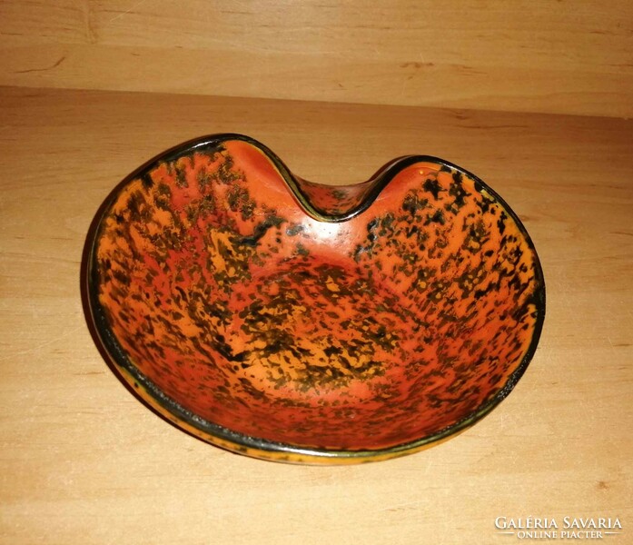 Tófej artisan ceramic ashtray - 15*13 cm (21/d)