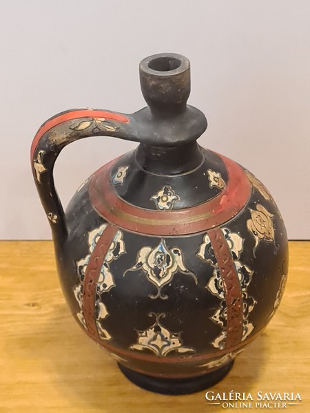 Decorative ceramic jug by Johann Maresch (1821-1914).