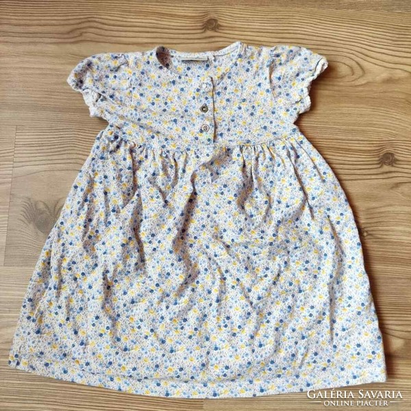 Next lemon cotton dress (2-3 years, 98)