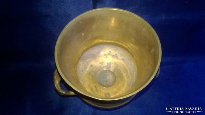 Copper bowl, with washer