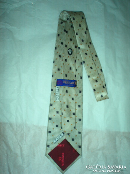 Versace genuine silk tie
