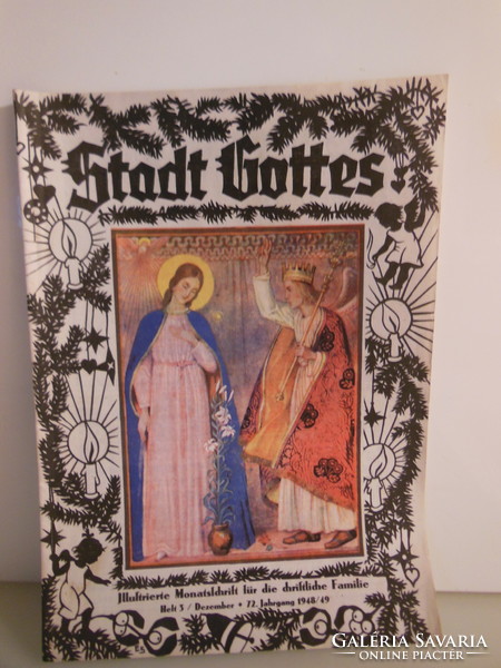 Magazine - 5 pcs - 1948 - 49 years - stadt gottes - 29 x 21 cm - mint condition