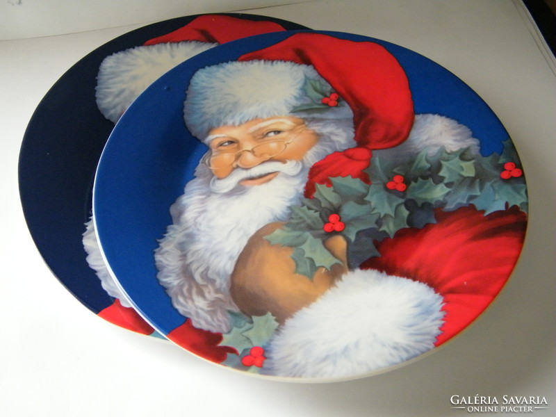 Adler mikulásos porcelán tányérok (Birgit Schrowange)