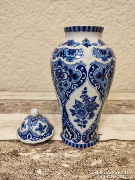 Wallendorf kobalt urna váza