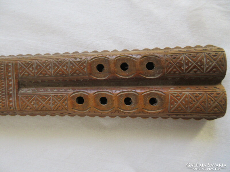 Old, carved, folk flute, tilinko. Negotiable!