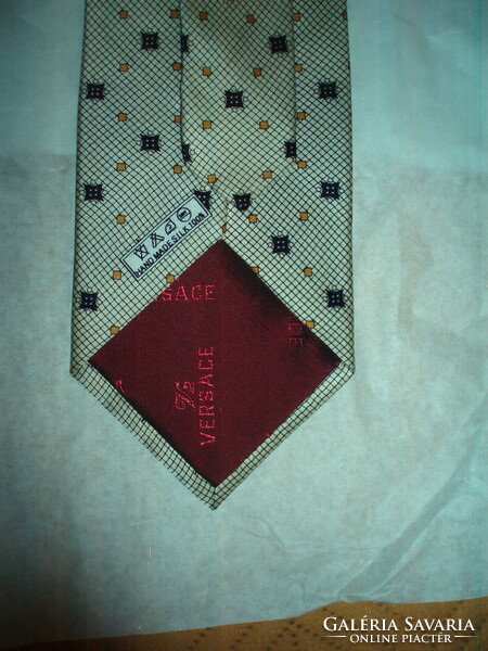 Versace genuine silk tie