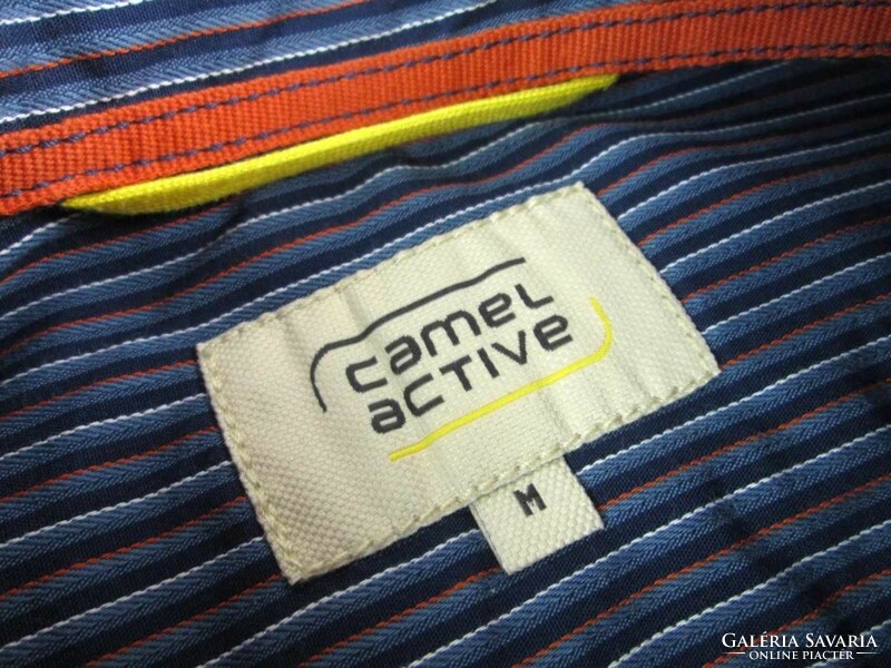 Original camel active (m / l) striped long-sleeved men's shirt