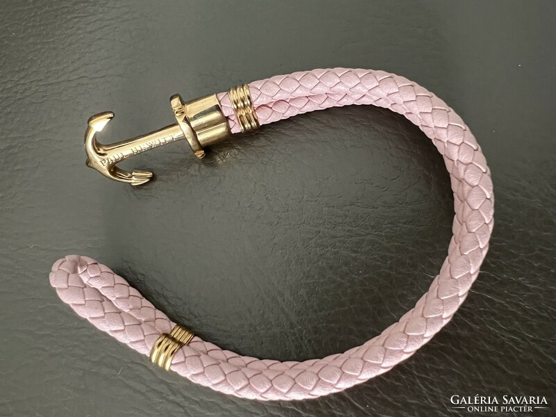 Paul Hewitt vasmacskás rózsaszín karkötő