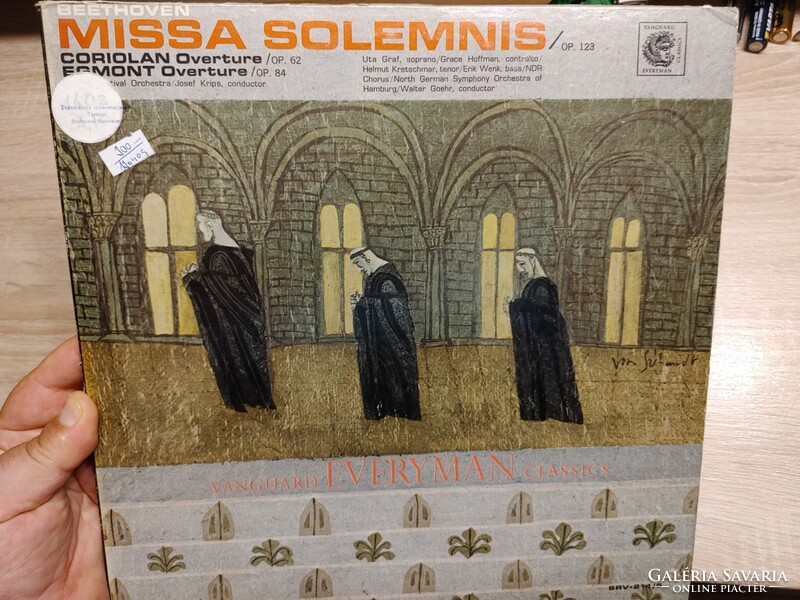 Beethoven Missa Solemnis  hanglemez  (2 db) hanglemez