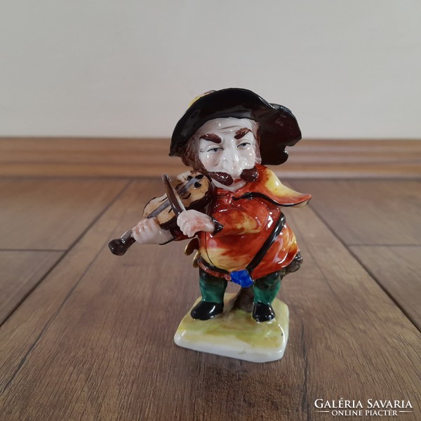 Antique volkstedt musical dwarf