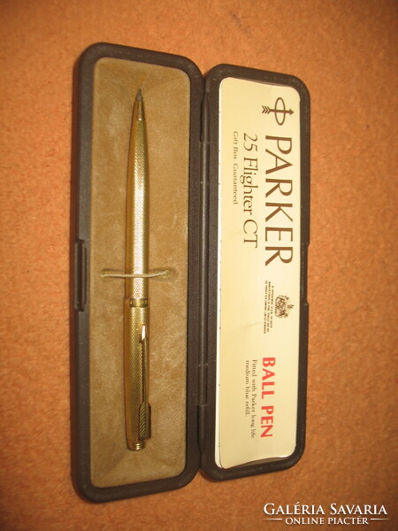 Parker ballpoint pen - 20 au gold plating