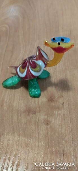 Murano glass figure turtle