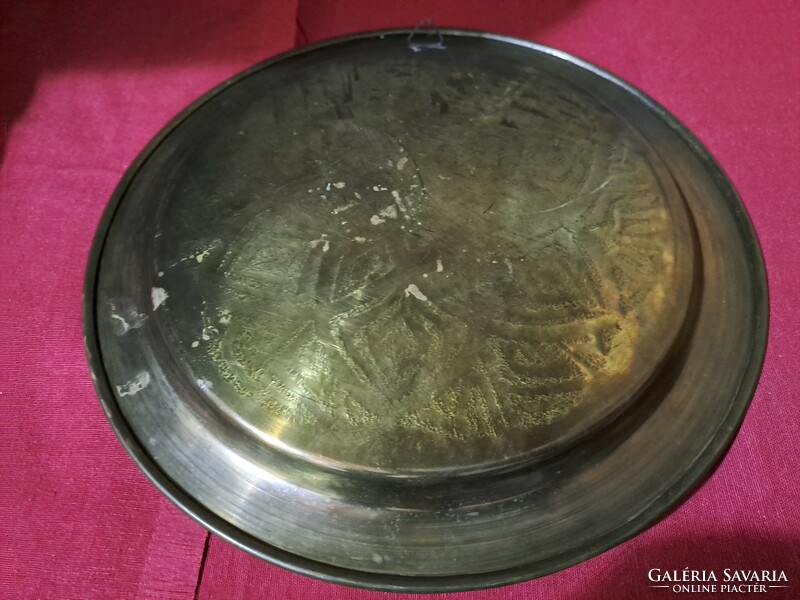 Copper tray wall decoration 29 cm