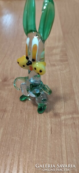 Murano glass figure rabbit