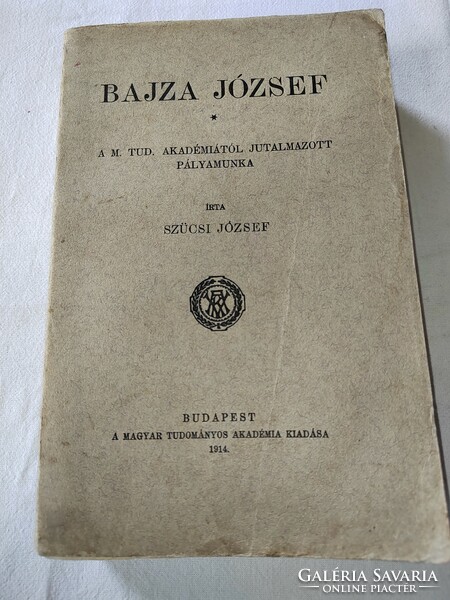 József Szücsi: works of József Bajza i. - 1914-Es
