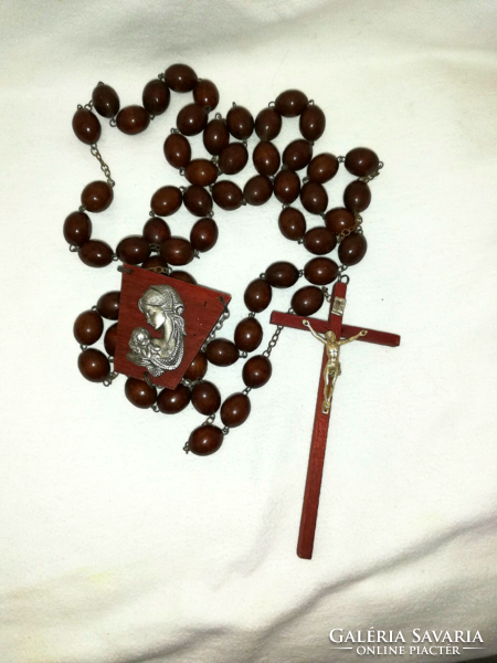 Giant rosary in peltro style