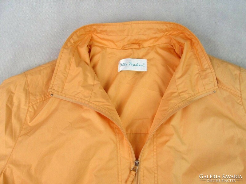 Original ulla popken (3xl / 4xl) women's transitional coat / jacket with a shiny effect
