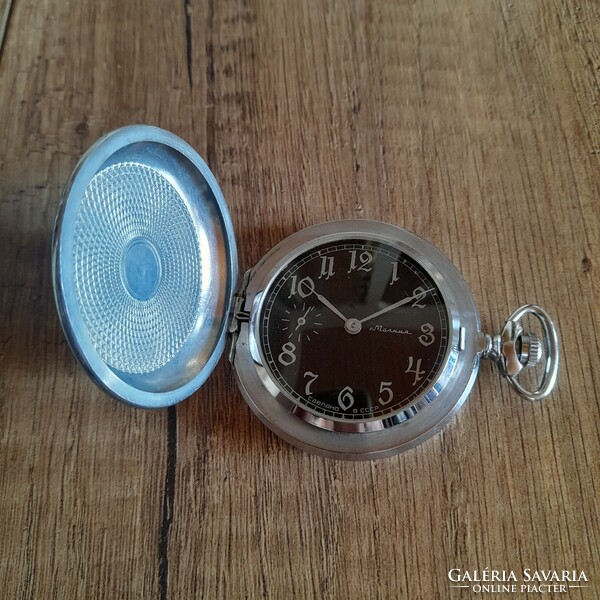 Old soviet molnija war memorial pocket watch