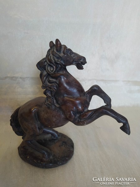 Resin horse statue
