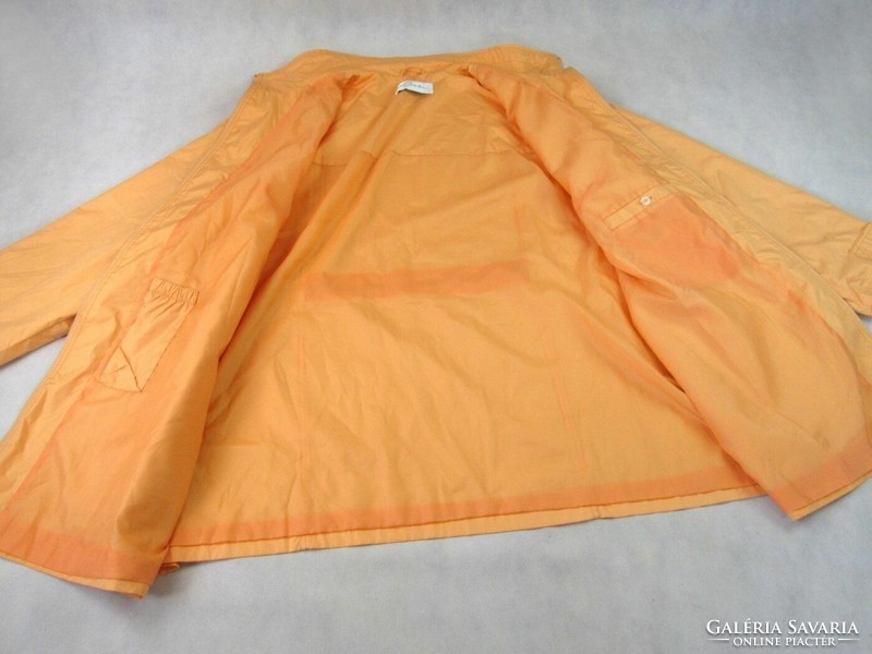 Original ulla popken (3xl / 4xl) women's transitional coat / jacket with a shiny effect