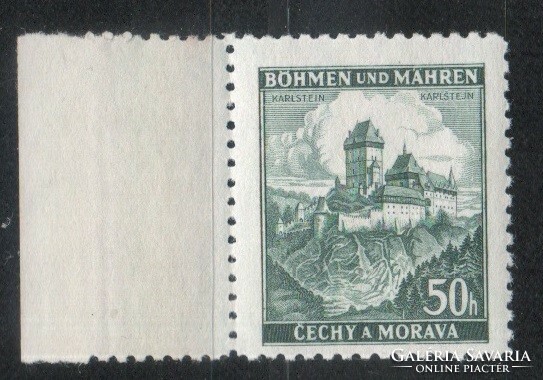 German occupation 0138 (Bohemia and Mähren) mi 25 postage stamp EUR 0.40