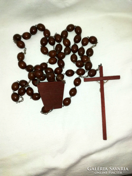 Giant rosary in peltro style