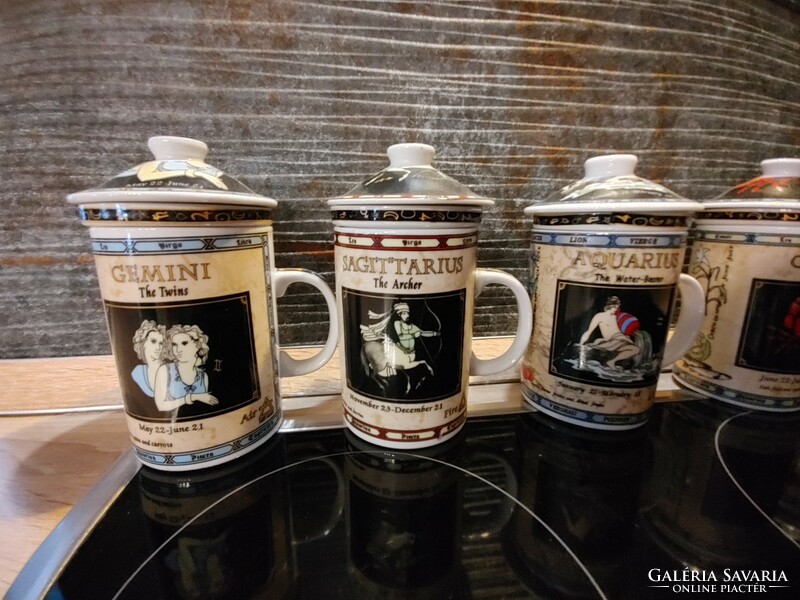 Horoscope tea filter mug tea mug 2990 HUF/pc
