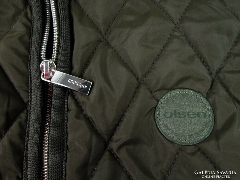 New! Original olsen (xl / 2xl) military-green women's quilted vest