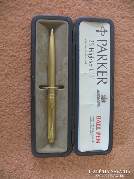 Parker ballpoint pen - 20 au gold plating