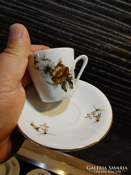 Alföldi virágos porcelán kávés készlet-nem teljes -kérésre  darabra is