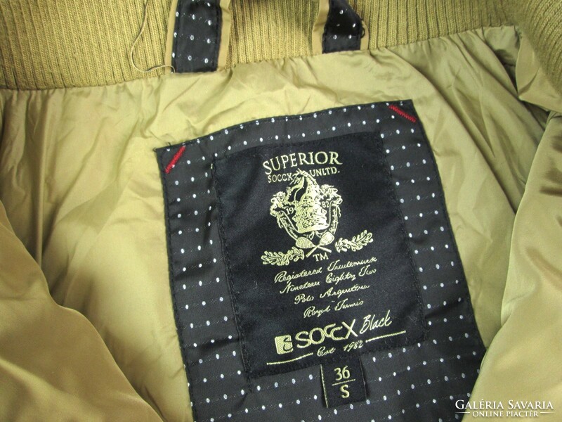 Original soccx (camp david) (s) women's quilted transition jacket / jacket