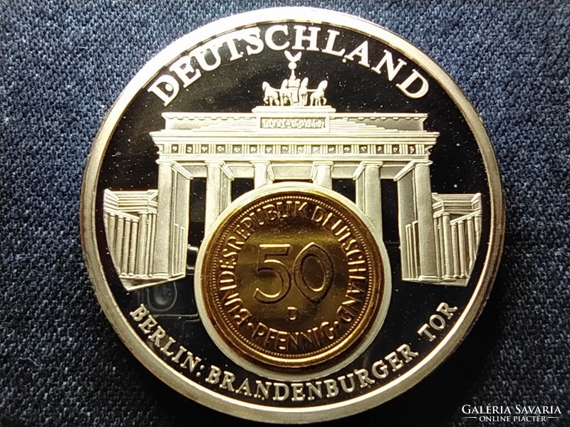 Germany European currencies commemorative medal (id79150)