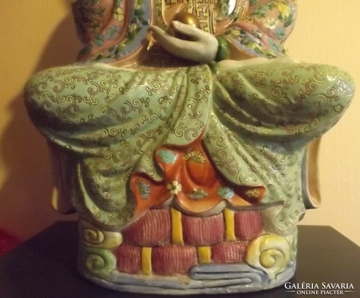 Chinese porcelain large tara kwan - yin - buddha