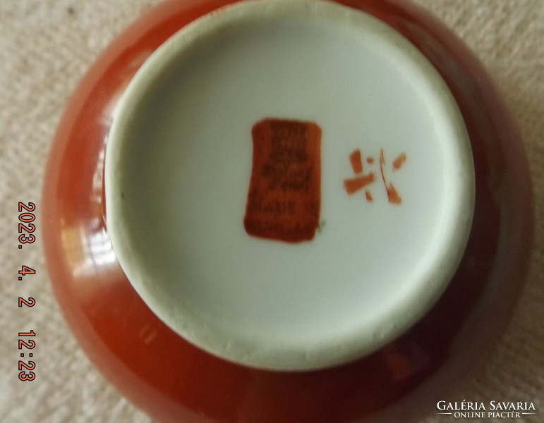 Zsolnay - bonbonier - porcelain - Japanese pattern