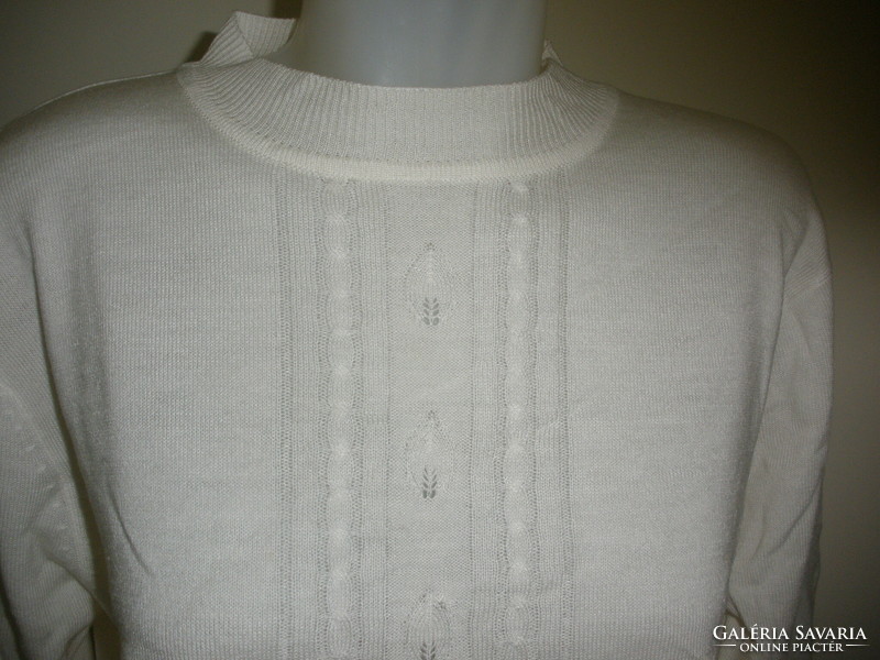 Wool - acrylic blend sweater