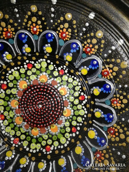 Mandala wall plate