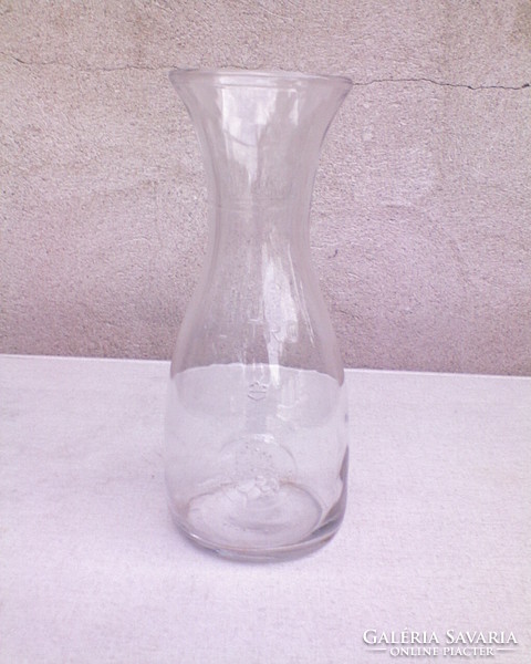 Italian one liter wine bottle